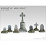 Tabletop-Art Graveyard Set - Grave Stones 2 - TTA601044