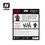 Vallejo Model Color Hellboy - 8 colors  - 17ml - 70187