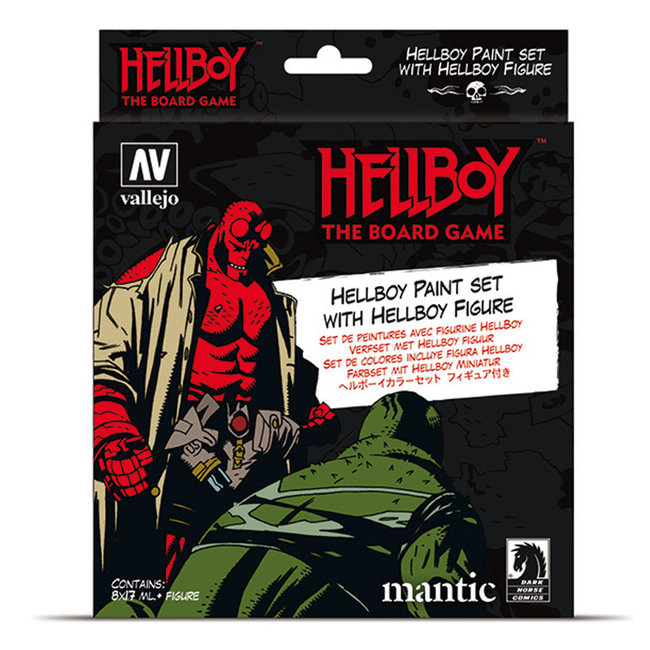 Vallejo Model Color Hellboy - 8 colors  - 17ml - 70187