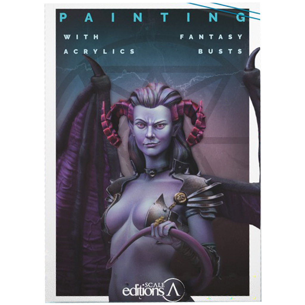 Scale 75 Painting with acrylics Fantasy Busts 164pag SEB006