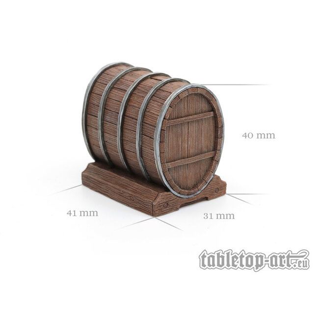 Tabletop-Art Wine Barrel Set 1 - TTA601088