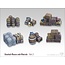 Tabletop-Art Stacked boxes and barrels set 2 - TTA600017