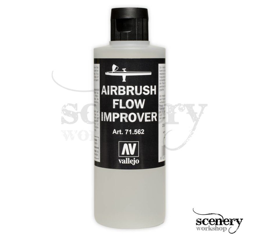 Vallejo Airbrush Flow Improver 200ml 71562 Scenery BV