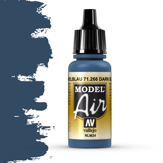 Vallejo Model Air Dark Blue RLM24 - 17ml - 71266 - image