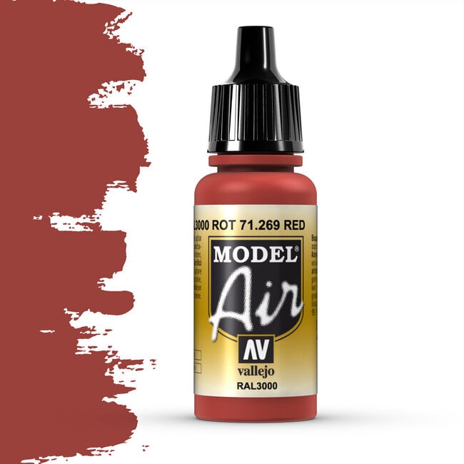 Vallejo Model Air Red - 17ml - 71269