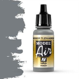 Vallejo Model Air Agressor Gray - 17ml - 71274