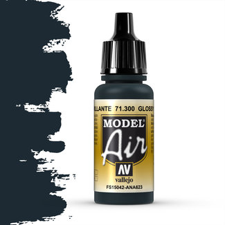 Vallejo Model Air Glossy Sea Blue - 17ml - 71300