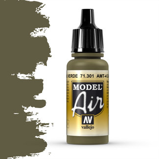 Vallejo Model Air AMT-4 Camouflage Green - 17ml - 71301