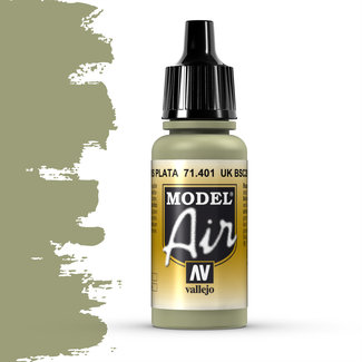 Vallejo Model Air UK BSC 28 Silver Grey - 17ml - 71401 - image