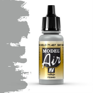 Vallejo Model Air Sky Gray - 17ml - 71407 - image