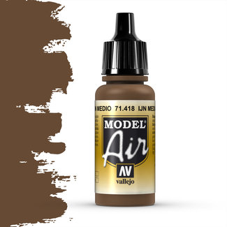 Vallejo Model Air IJN Medium Brown - 17ml - 71418