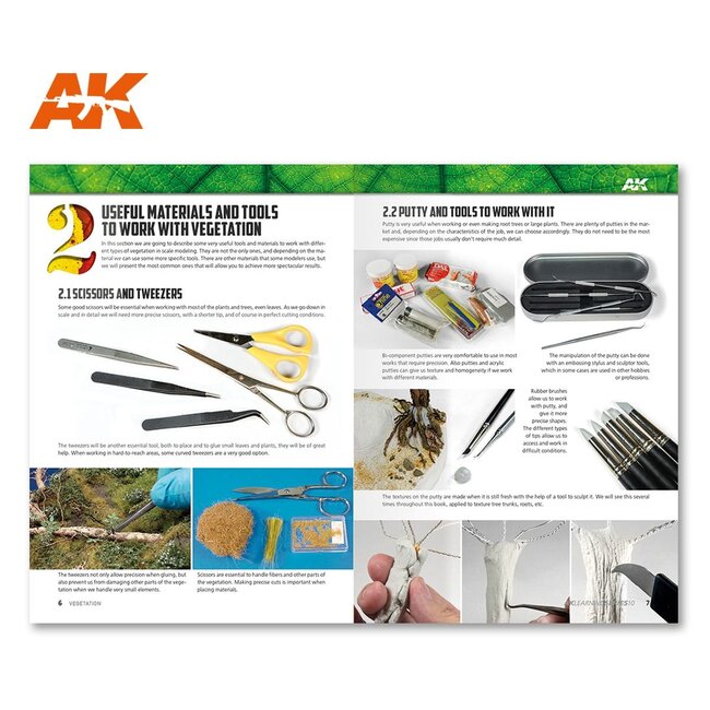 AK interactive Mastering Vegetation - AK Learning Series nr 10 - Engels - 84pag - AK295