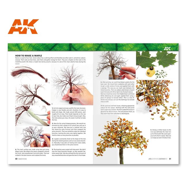 AK interactive Mastering Vegetation - AK Learning Series nr 10 - Engels - 84pag - AK295