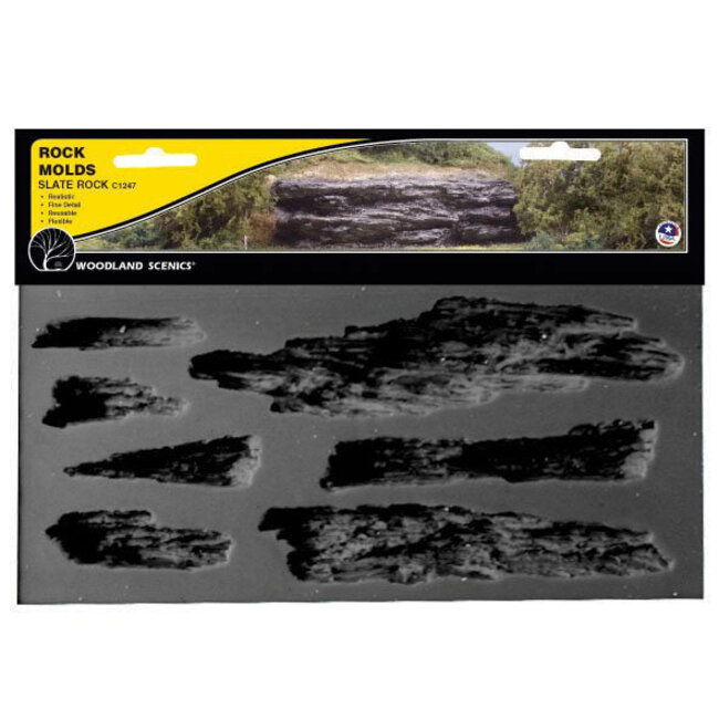 Woodland Scenics Rock Mold Shelf Rock - WLS-C1247
