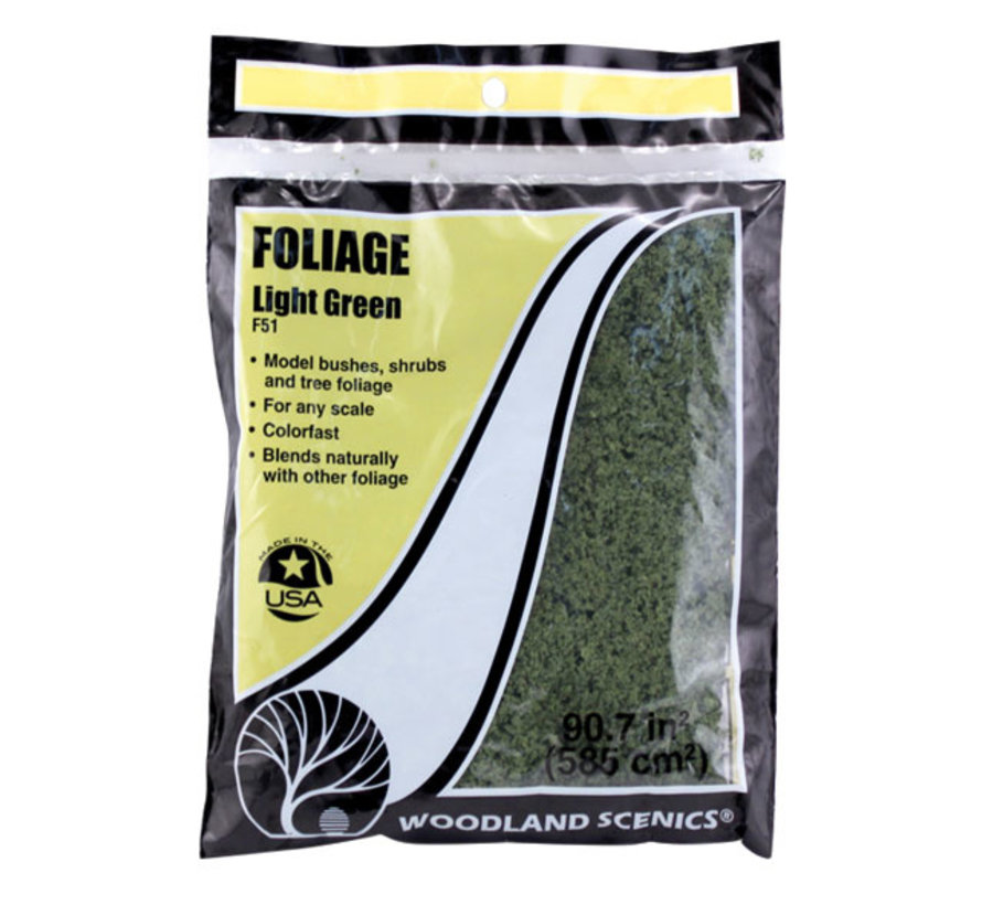 Woodland Scenics Light Green - Fine Leaf Foliage 75 Square Inches: A Cherry On T - 5
