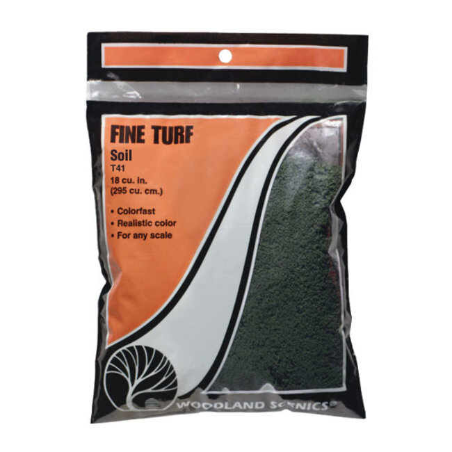 Woodland Scenics Soil Fine Turf - 353 cm³ - WLS-T41