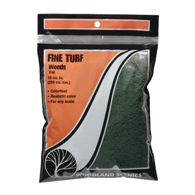 Woodland Scenics Weeds Fine Turf - 353cm³ - WLS-T46