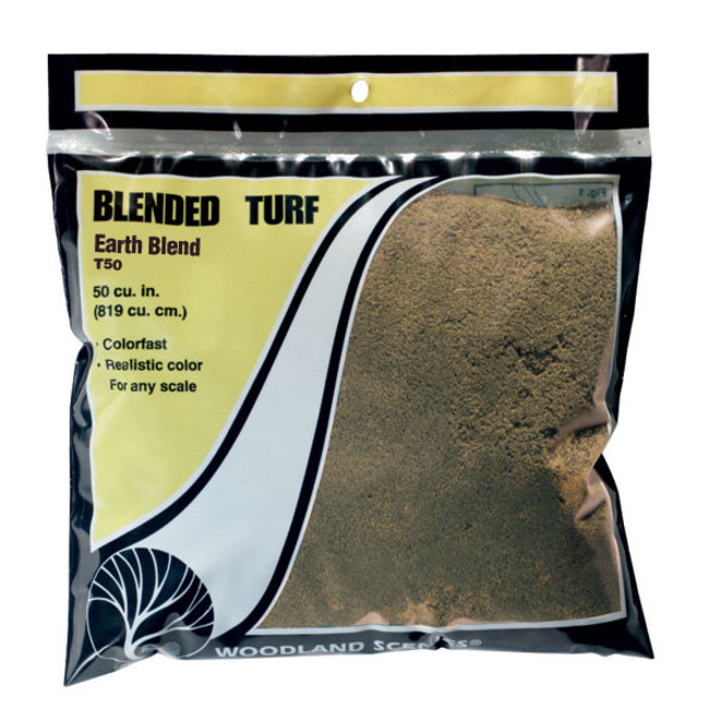 Woodland Scenics Earth Blend Blended Turf - 886cm³ - WLS-T50