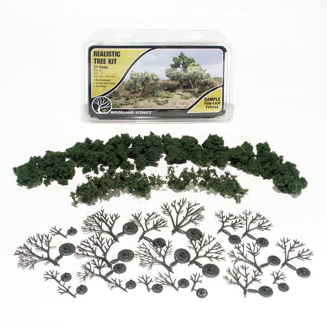 Woodland Scenics Tree Kits 3/4"-3" - WLS-TR1111