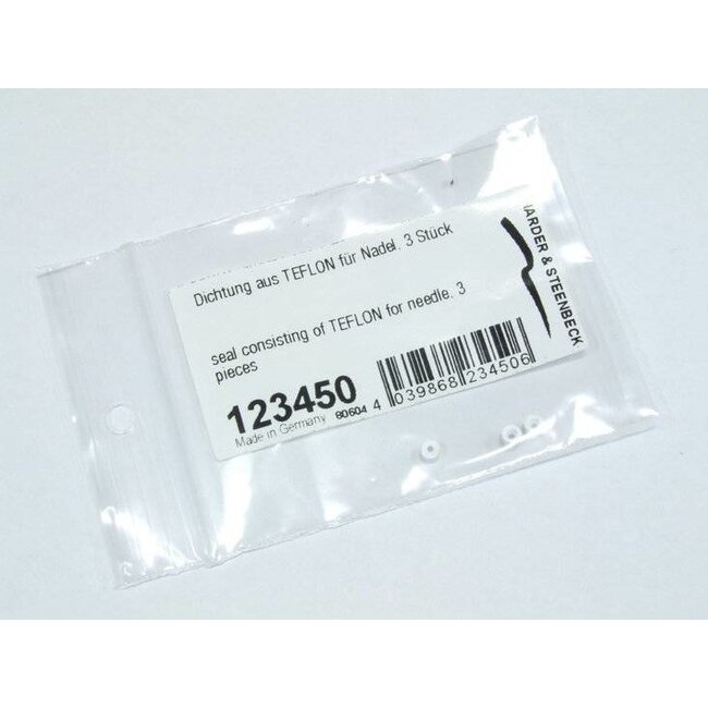 Harder & Steenbeck Needle seal PTFE for Evolution | Infinity | Ultra | Grafo Airbrushes - 123450