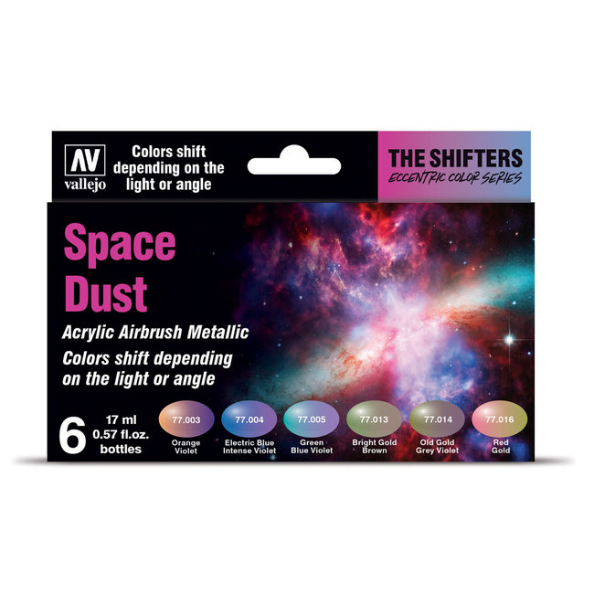 Vallejo The Shifters set Space Dust - 6 kleuren - 17 ml - 77091