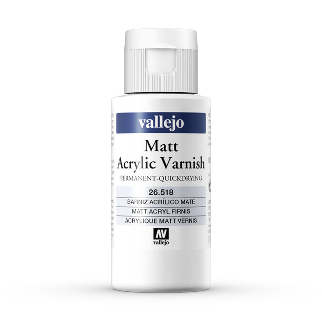 Vallejo Matte Varnish - Matte varnish - 60ml - 26518