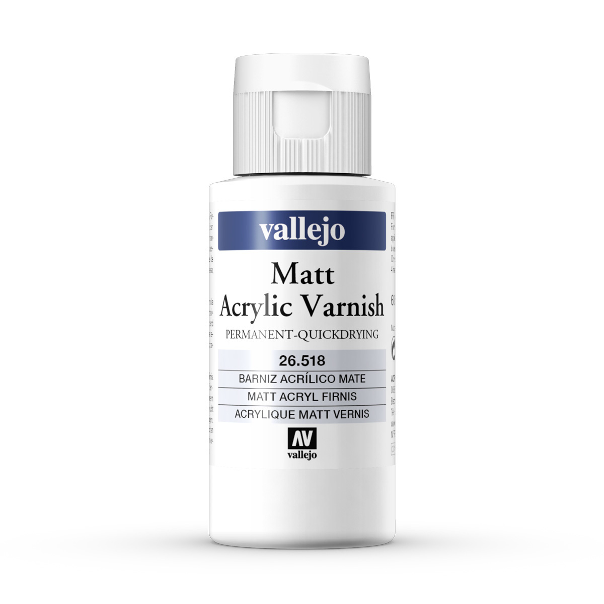 Vallejo Matte Varnish Matte vernis 60ml 26518 Scenery BV