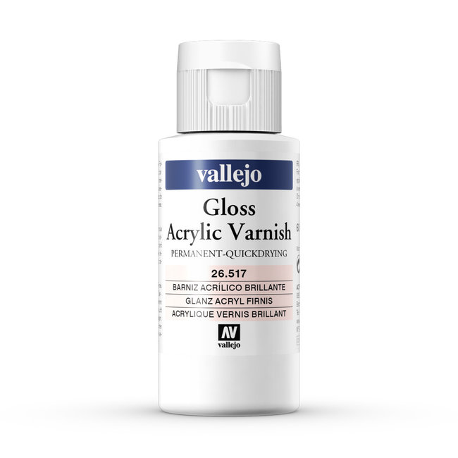 Vallejo Gloss Varnish - Hoogglans vernis - 60ml - 26517