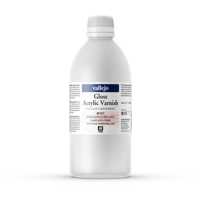 Vallejo Gloss Varnish - 500ml - 28517