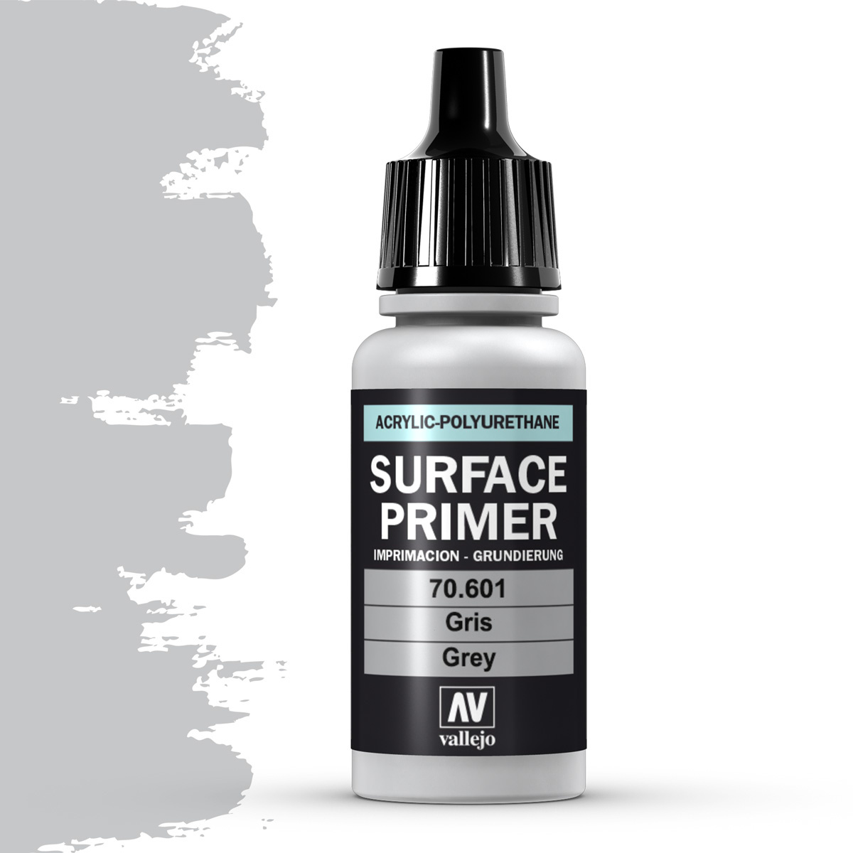 Vallejo Surface Primer Gray - 17ml - 70601 - Scenery Workshop BV - Everything  you need for Scenery and Model Building!