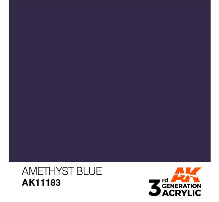 Amethyst Blue Acrylic Modelling Colors - 17ml - AK11183