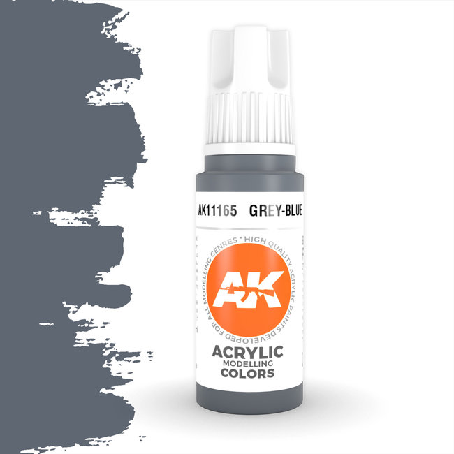 AK interactive Grey Blue Acrylic Modelling Colors - 17ml - AK11165