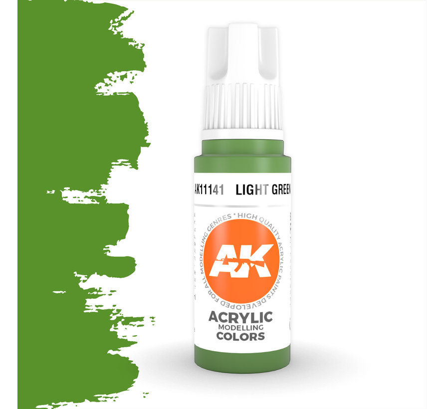 Light Green Acrylic Modelling Colors - 17ml - AK11141
