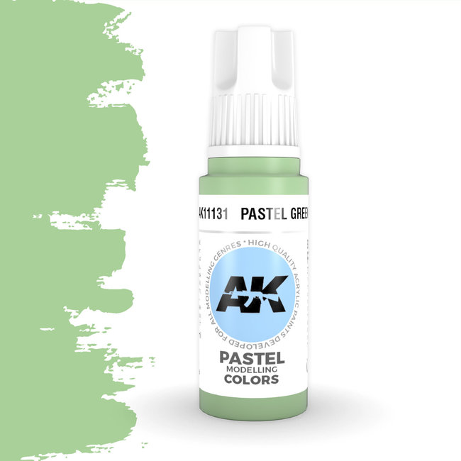 AK interactive Pastel Green Pastel Modelling Colors - 17ml - AK11131