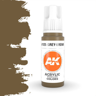 AK interactive Grey Brown Acrylic Modelling Colors - 17ml - AK11125