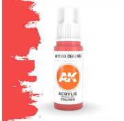 AK interactive Dead Red Acrylic Modelling Colors - 17ml - AK11083