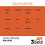 AK interactive Burn Orange Acrylic Modelling Colors - 17ml - AK11079