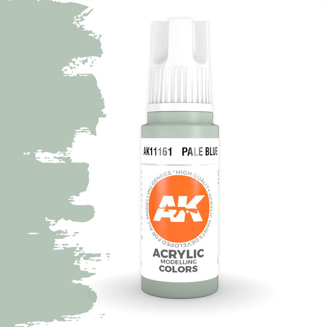 AK interactive Pale Blue Acrylic Modelling Colors - 17ml - AK11161