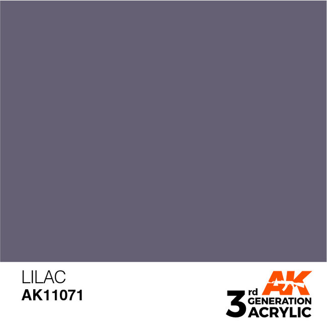 AK interactive Lilac Acrylic Modelling Colors - 17ml - AK11071