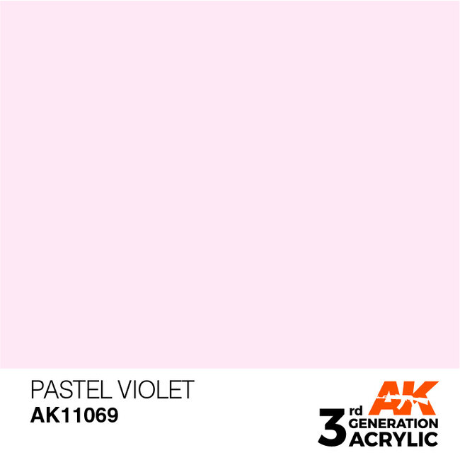 AK interactive Pastel Violet Pastel Modelling Colors - 17ml - AK11069