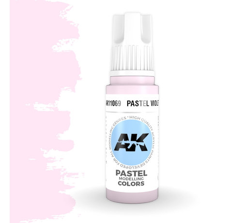 AK interactive Pastel Violet Pastel Modelling Colors - 17ml - AK11069