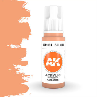 AK interactive Salmon Acrylic Modelling Colors - 17ml - AK11061