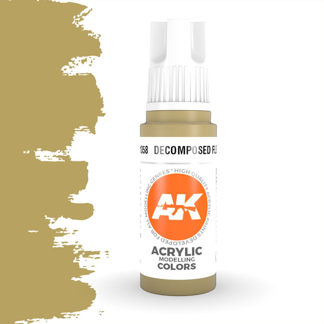 AK interactive Decomposed Flesh Acrylic Modelling Colors - 17ml - AK11058