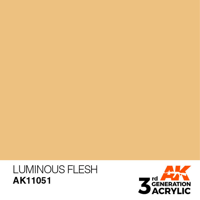 AK interactive Luminous Flesh Acrylic Modelling Colors - 17ml - AK11051