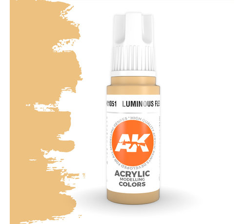 AK interactive Luminous Flesh Acrylic Modelling Colors - 17ml - AK11051