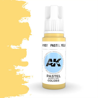 AK interactive Pastel Yellow Pastel Modelling Colors - 17ml - AK11037