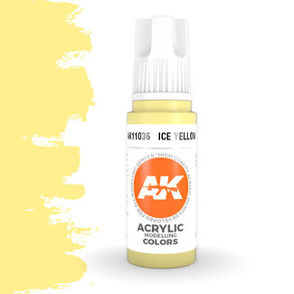 AK interactive Ice Yellow Acrylic Modelling Colors - 17ml - AK11036