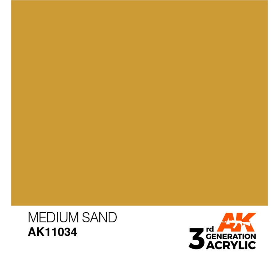 Medium Sand Acrylic Modelling Colors - 17ml - AK11034