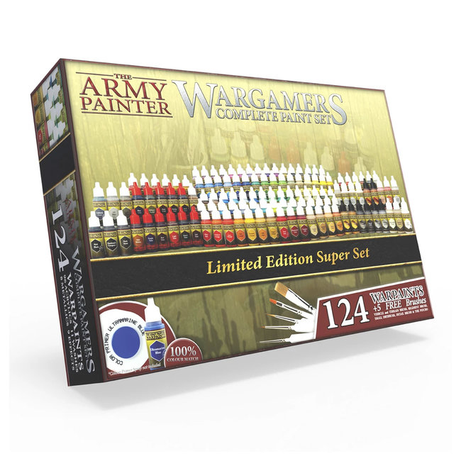 The Army Painter Complete Warpaints Set Limited Edition - 124 kleuren - 17ml - WP8022