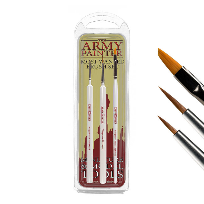 The Army Painter Most Wanted Brush Set - TL5043